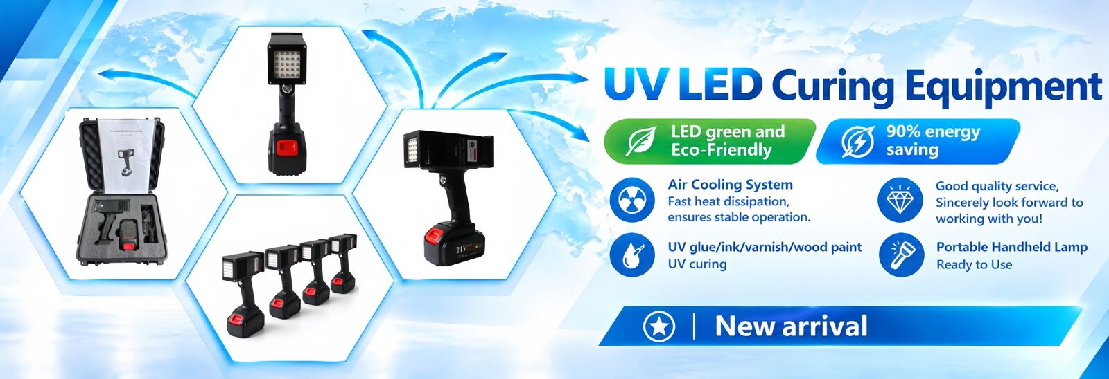 Lampa utwardzająca LED UV