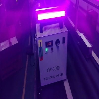 Drukarka etykiet Lampa utwardzająca UV LED 600W 395nm 220x20mm Chłodzenie wodne