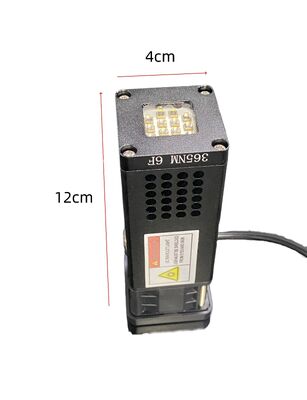 System utwardzania UV LED o wysokiej intensywności 365 nm z obszarem utwardzania 40 x 40 mm i przenośną konstrukcją