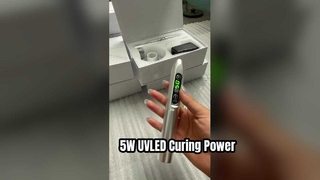 Szybka latarka LED utwardzana promieniami UV o mocy 5W