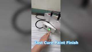 Przedstawiamy światło utwardzające UV o długości 365 nm i mocy 300 W chłodzone powietrzem do malowania mebli do drewna dla Ciebie