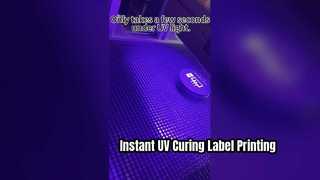 Fast UV LED Curing System for Screen Printing